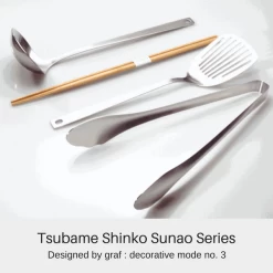 Tsubame Shinko SUNAO Stainless Steel Tongs -Professional Furniture And Kitchen Supplies Store tsubame shinko sunao stainless steel tongs matt finish tongs 521870508059
